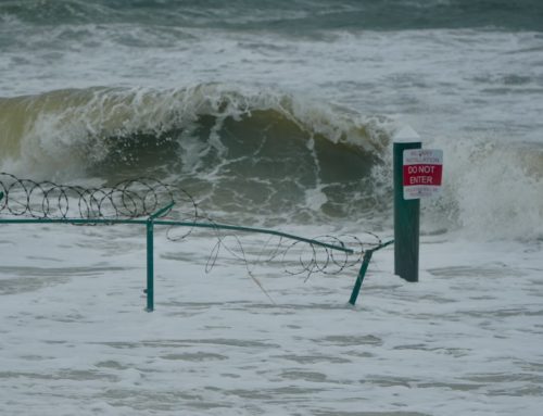 Caution: Nor’easter Impacts Razor Wire Fence / NE Florida Report #2 Friday 10.10.25 12:15 PM